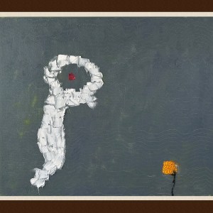 Echo under orange flower